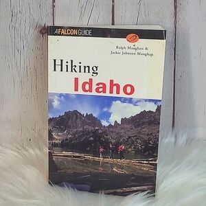 Vintage 90s Hiking Idaho Outdoor Trails And Mountains 1995 Paperback Book